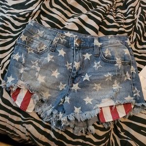 Brand new without tag high waisted american shorts